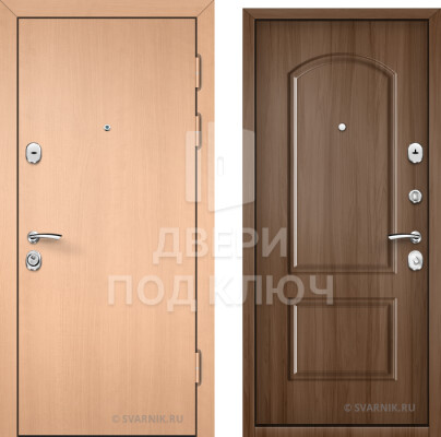 Металлическая усиленная входная дверь на дачу ДПК-9505